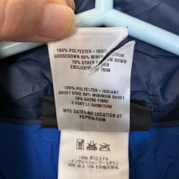 Patagonia Fiona Parka Insulated Down Jacket - Women's Size M - Blue - Picture 5 of 15